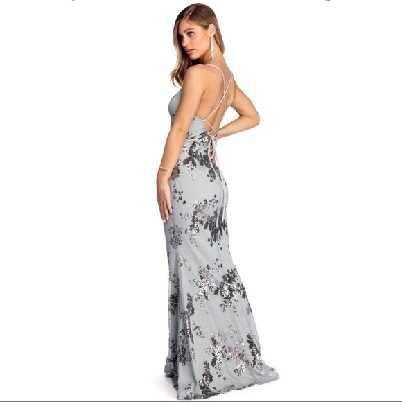 NWT Sequin detailed dress - Picture 3 of 4